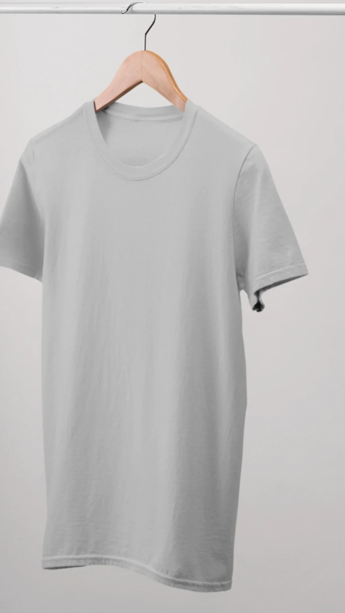 Grey Melange – Regular Fit Solid