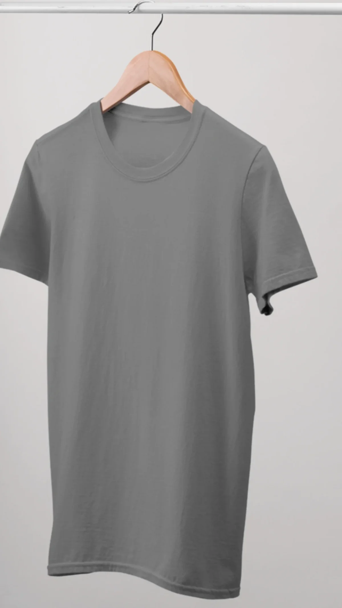 Charcoal Melange – Regular Fit Solid