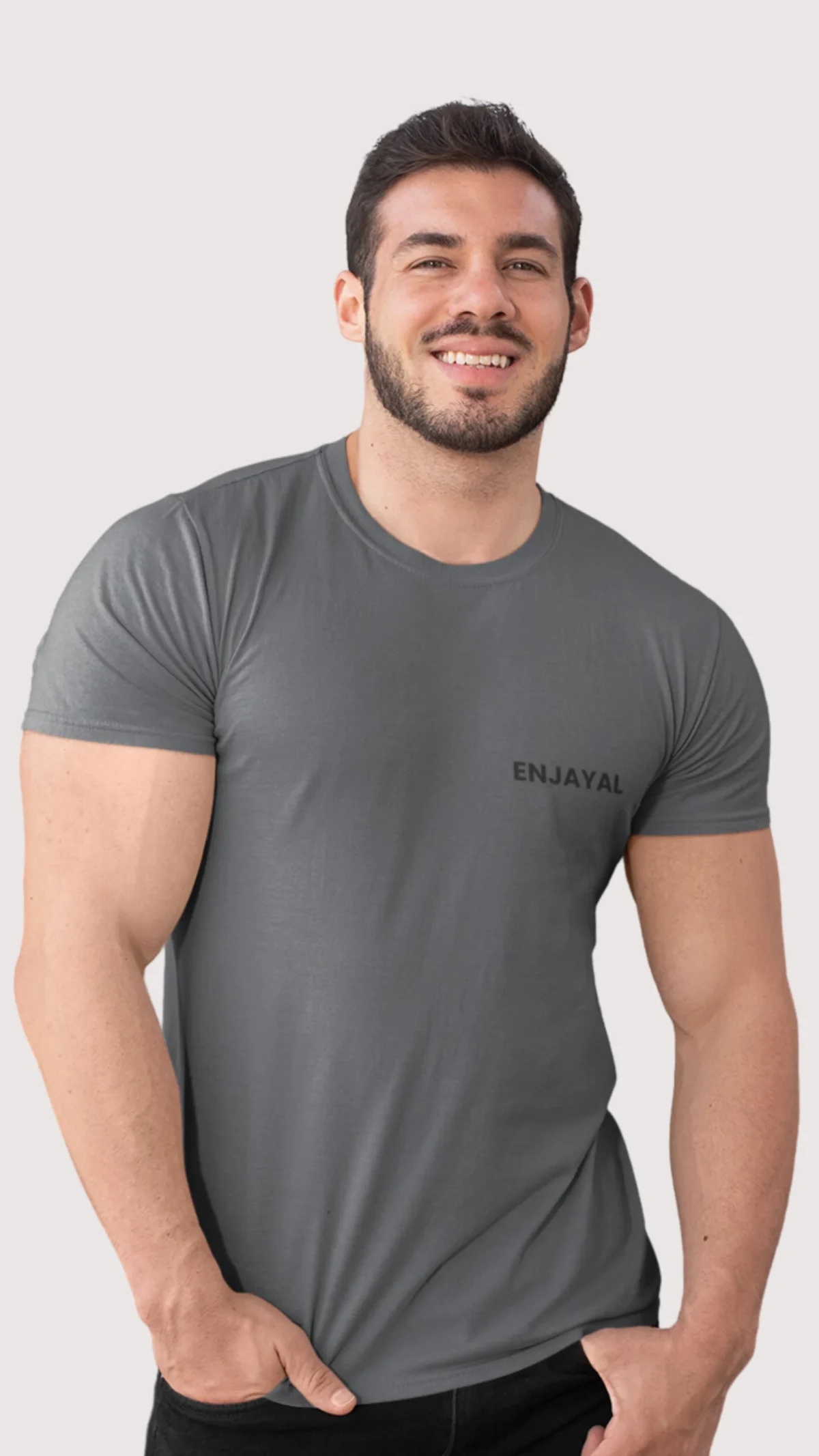 Steel Grey – Regular Fit