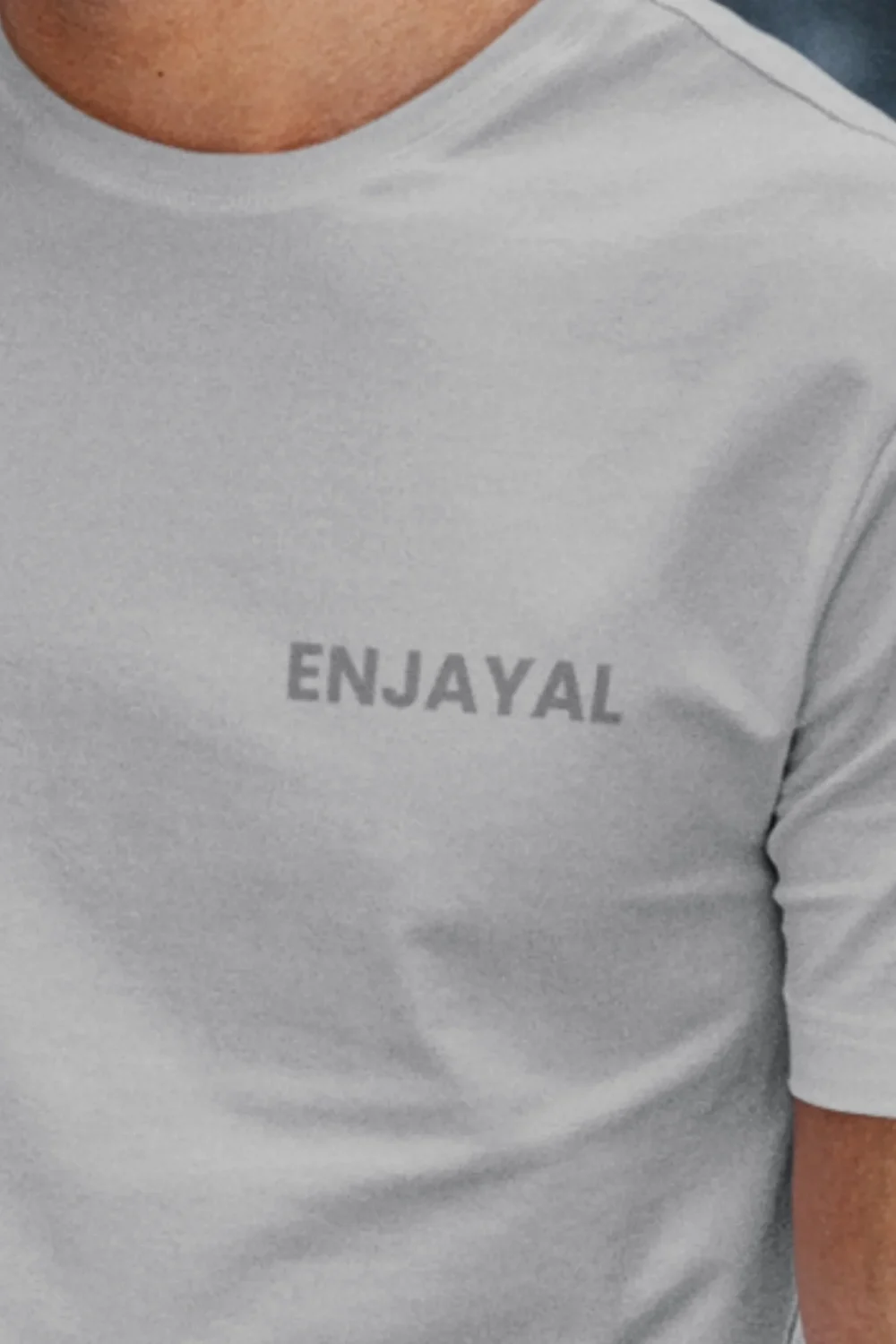 Grey Melange - Regular Fit Premium t Shirt