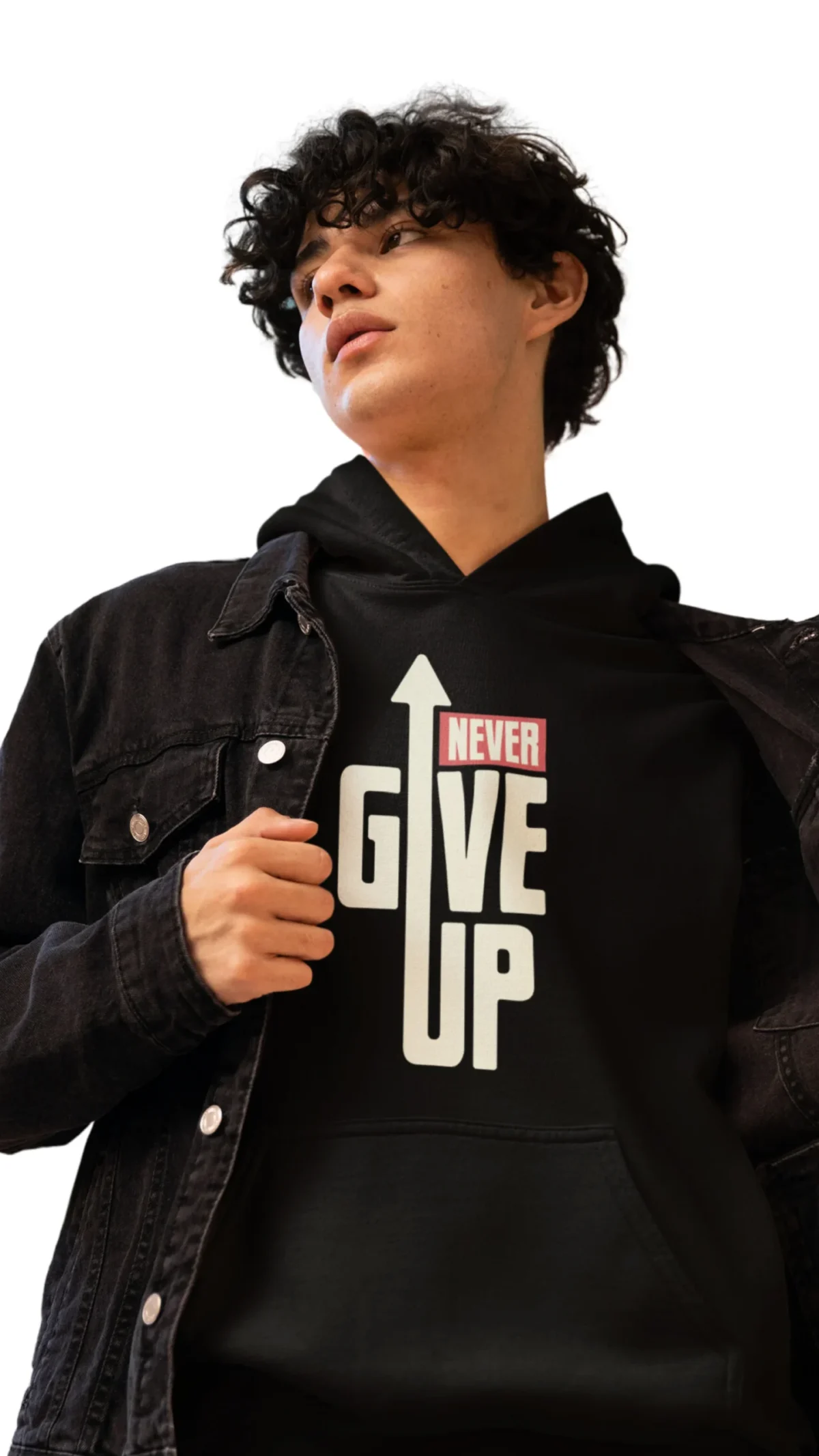 Never Give Up – Unisex Hoodie