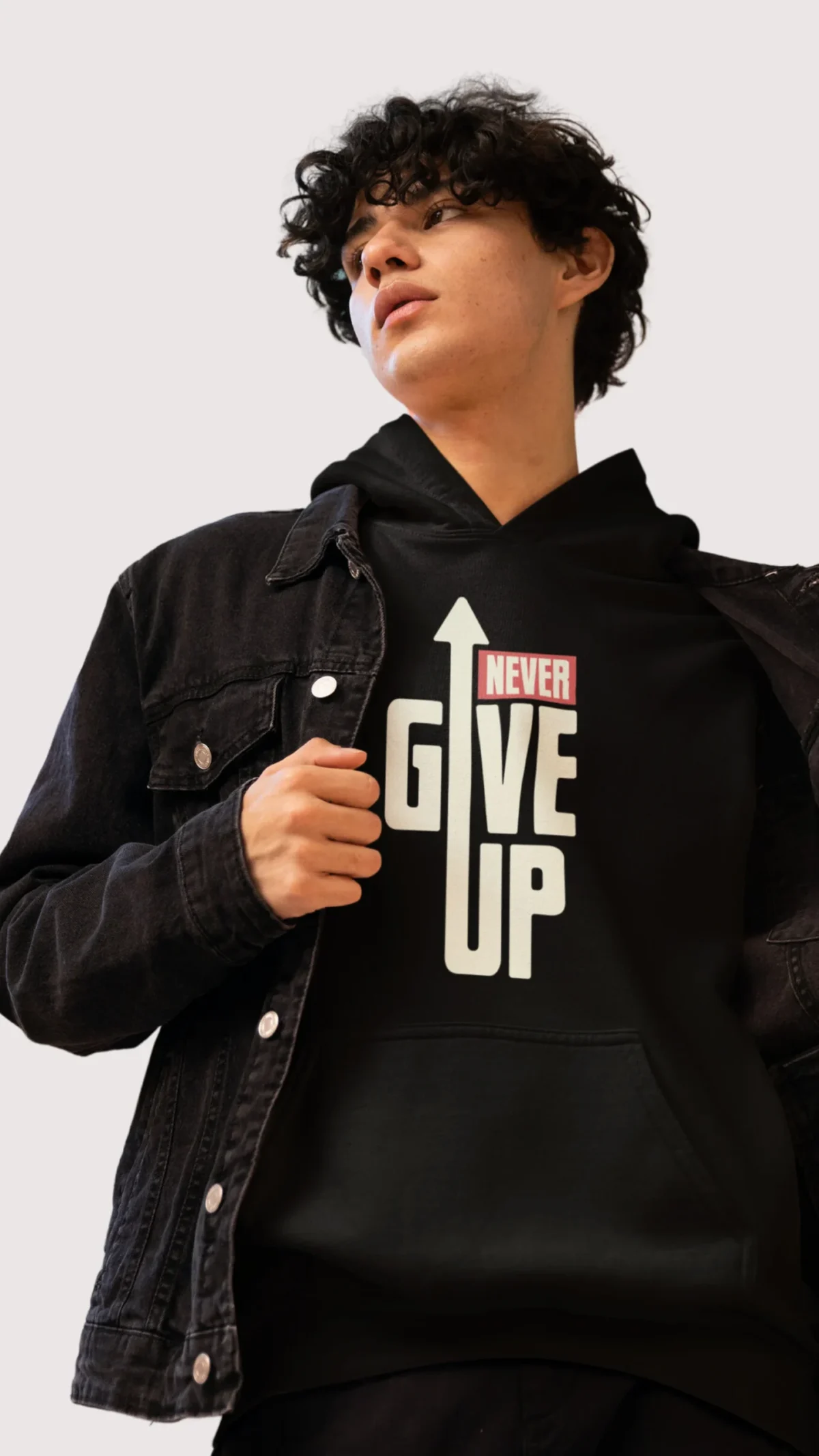 Never Give Up – Unisex Hoodie