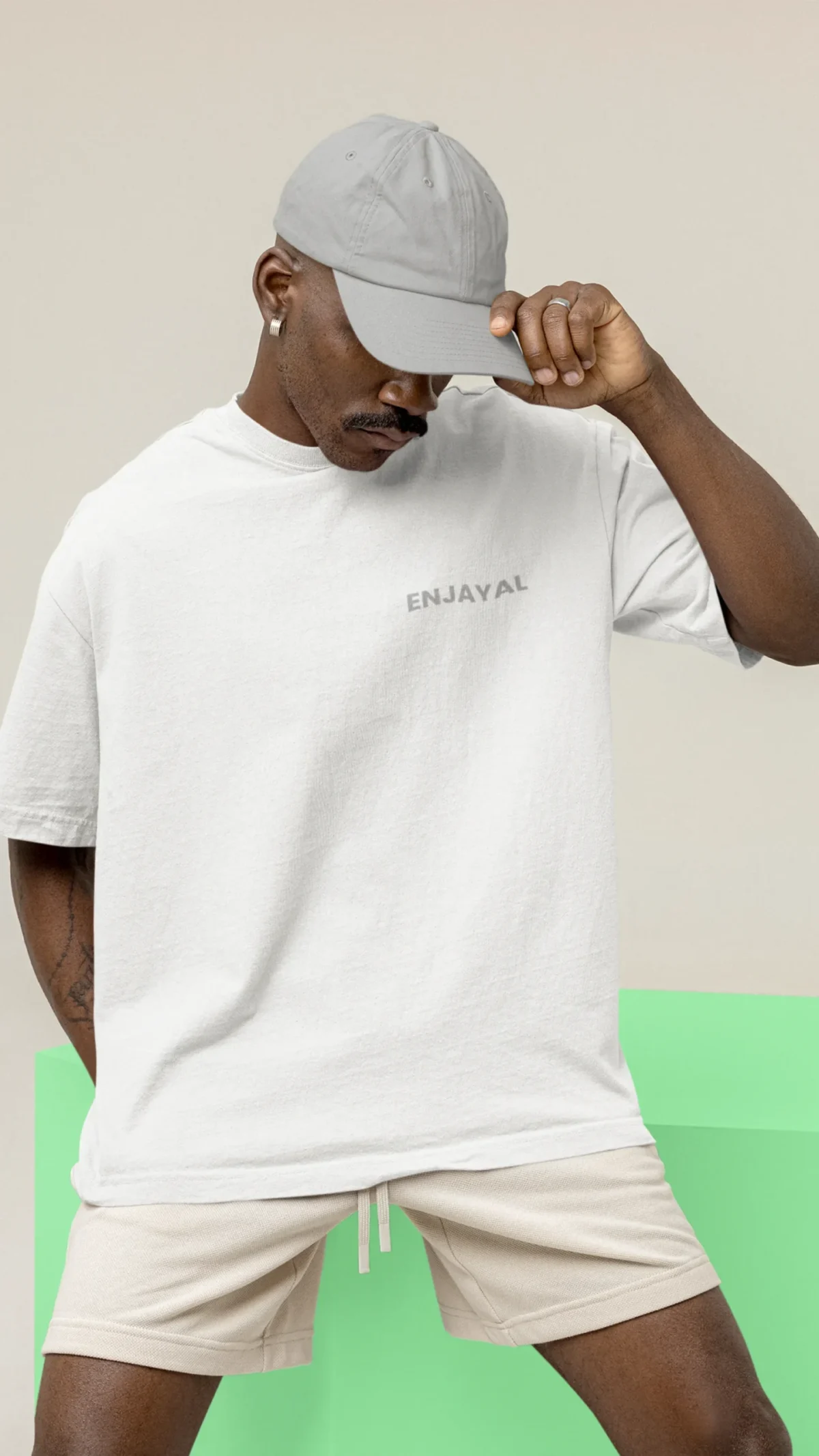 White – Enjayal Oversized Premium