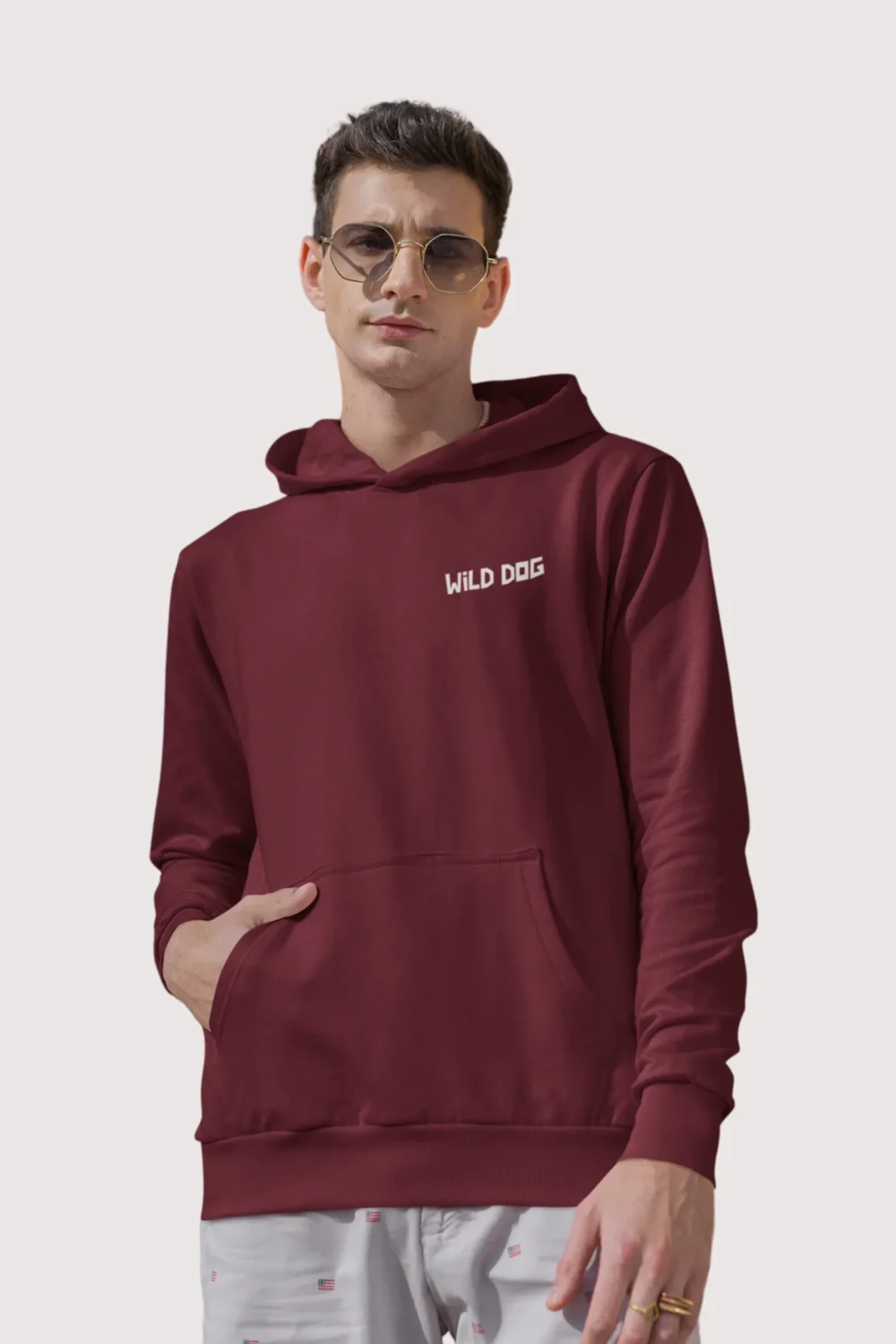 Wild Dog Graphic Pullover unisex Hoodie