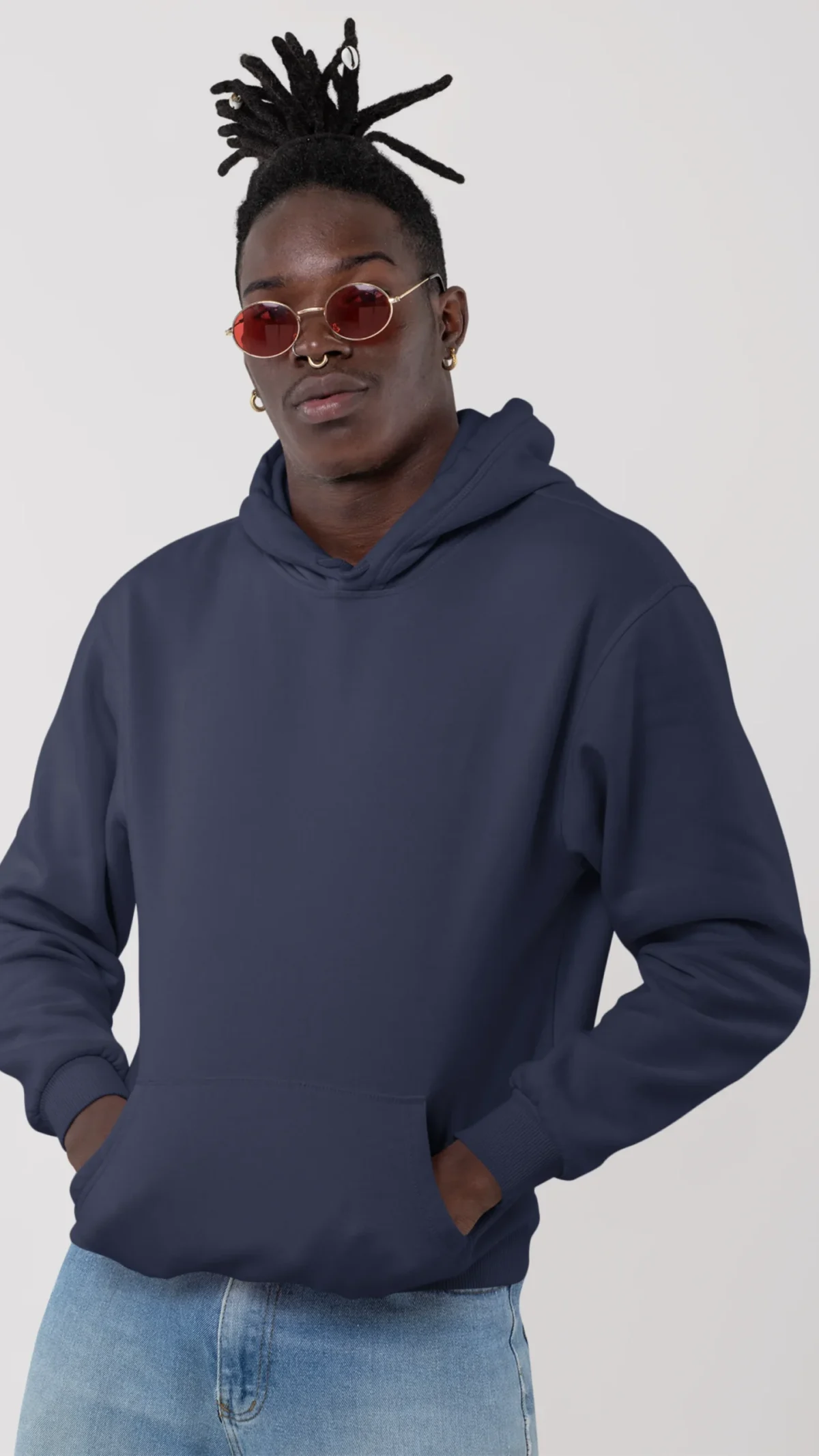Navy Blue – Classic Everyday Hoodie