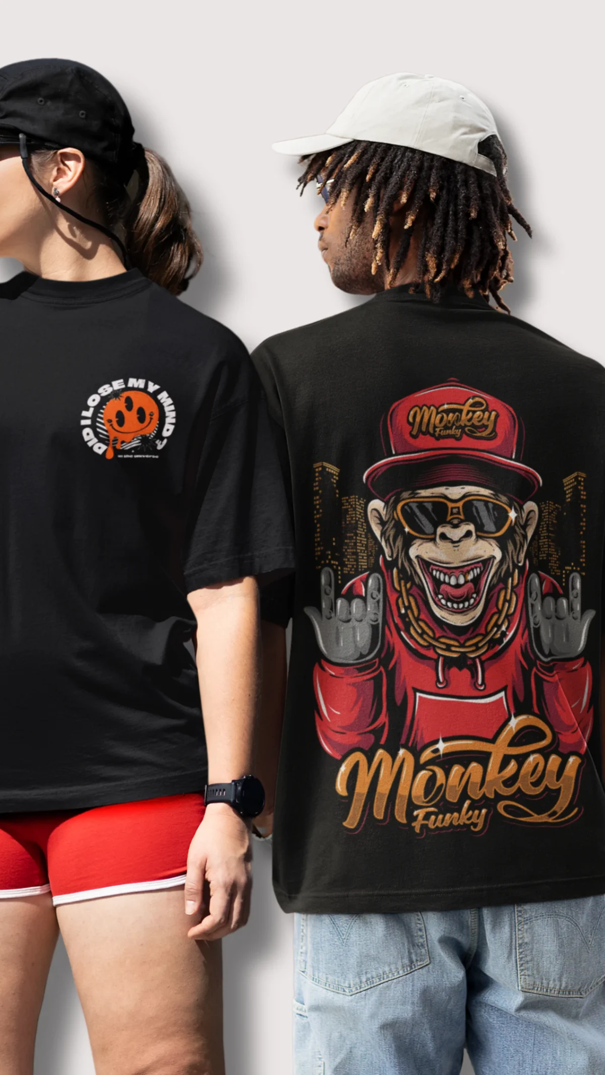Funky Monkey – Oversized T-Shirt