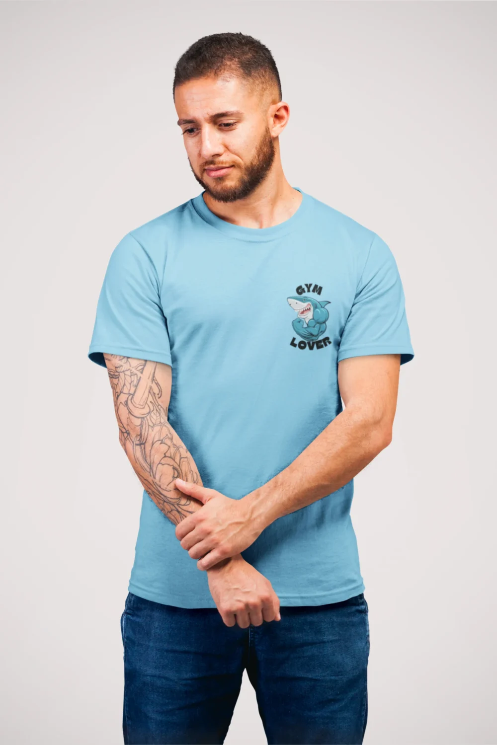 gym lover regular fit