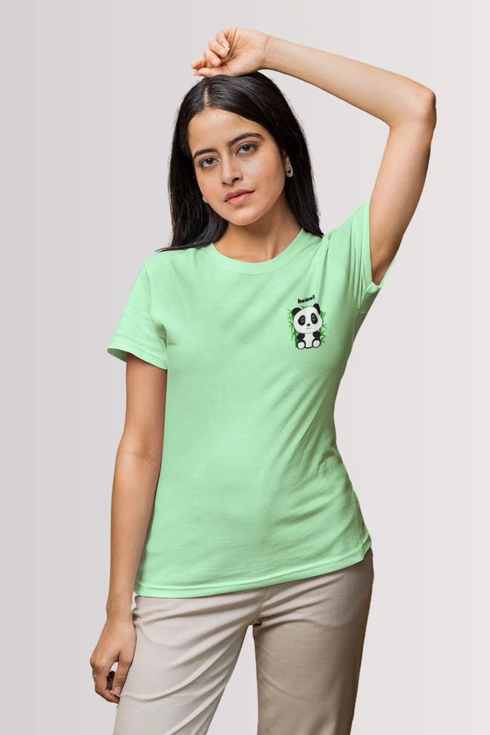 cute panda regular fit