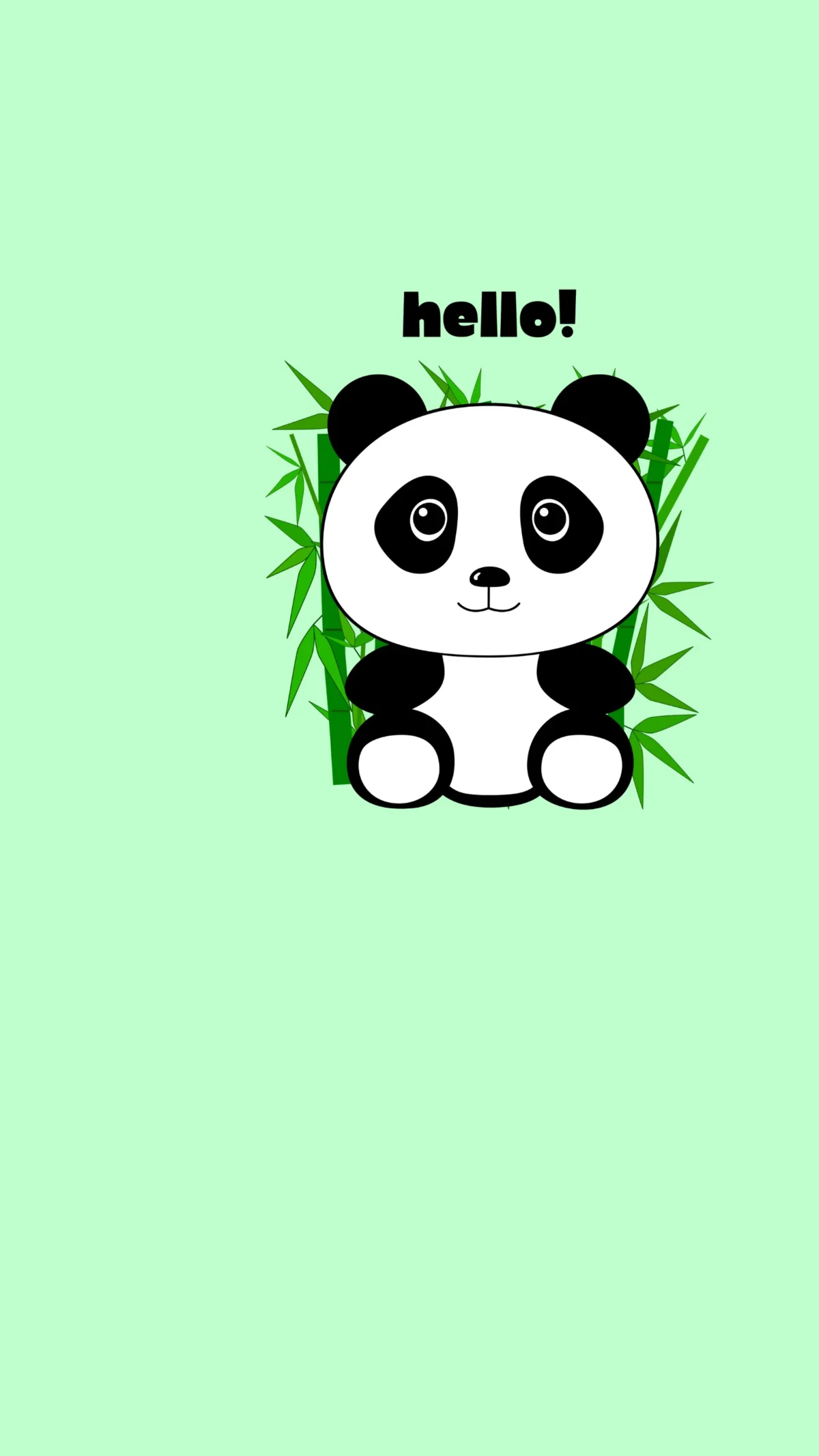 Cute Panda – Regular Fit