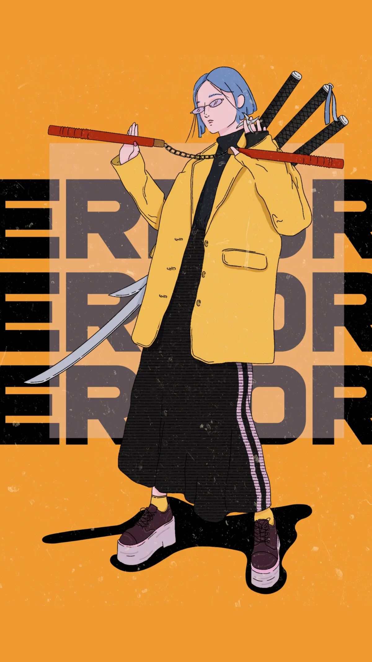 Error GlitchWear – Oversized T-Shirt